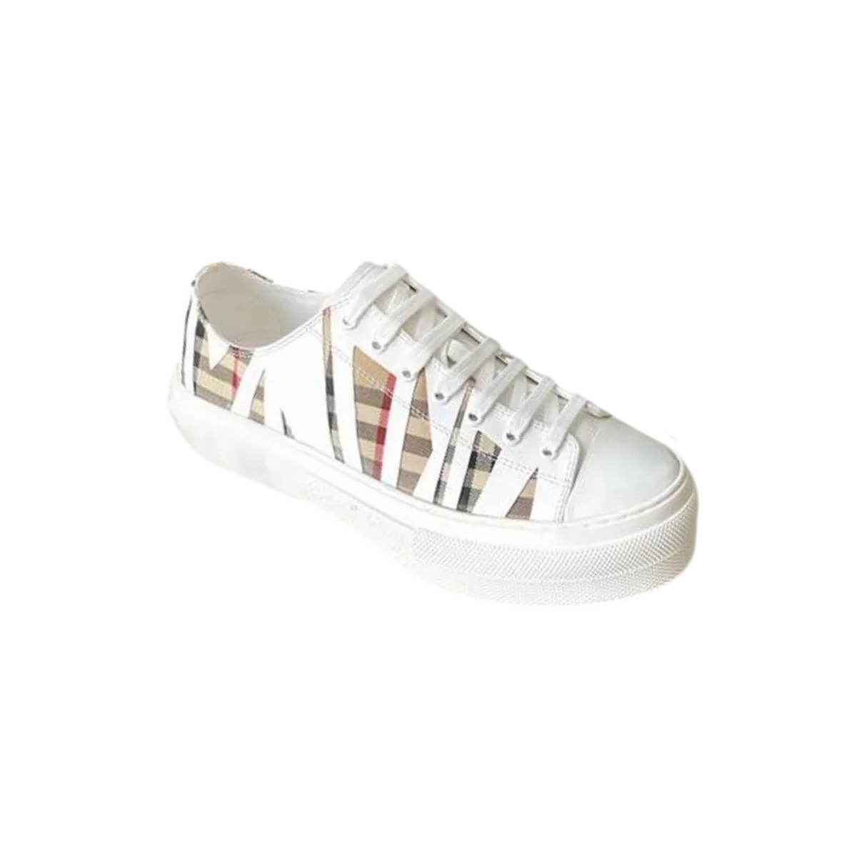 BB White Print Slashes