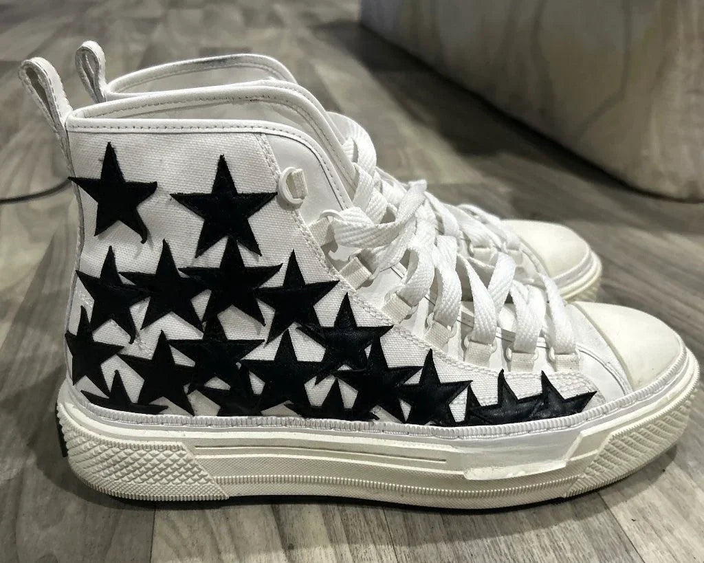 AM White Hightop Star